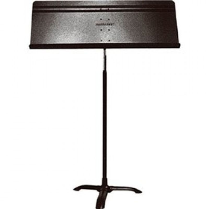 Manhasset #51CA, Fourscore Concertino Stand, Black, Trinnløs. Min-Max Høyde er 40-70cm