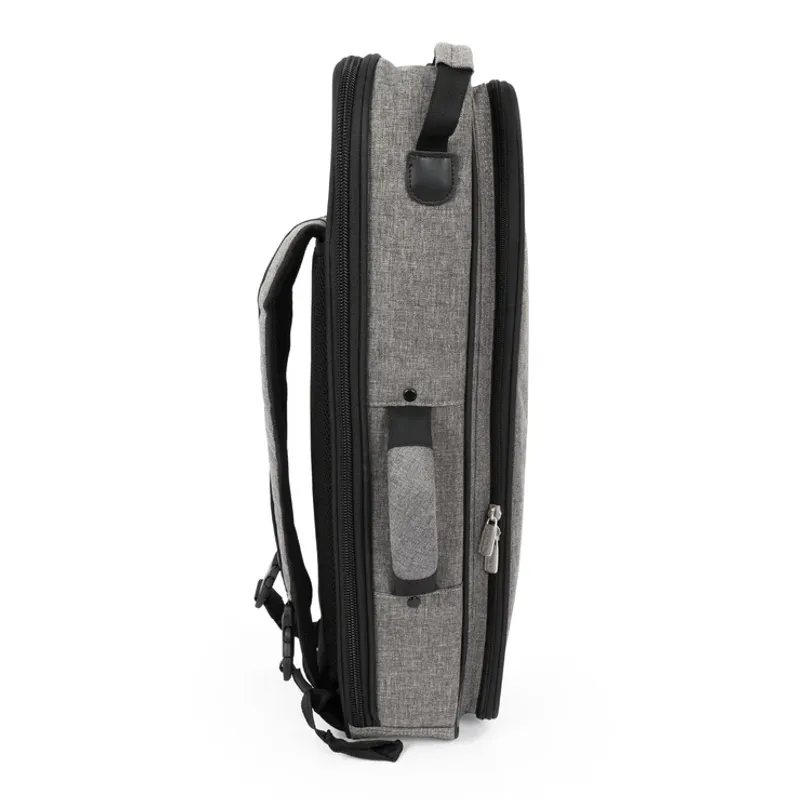 Tom & Will altsaksofon gigbag ~ Grå med rødt interiør