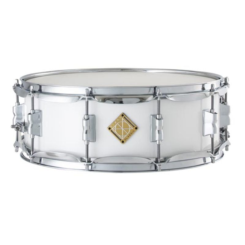Dixon PMSCL052-WT Marching Snare Drum 12×5 Wood Shell – White