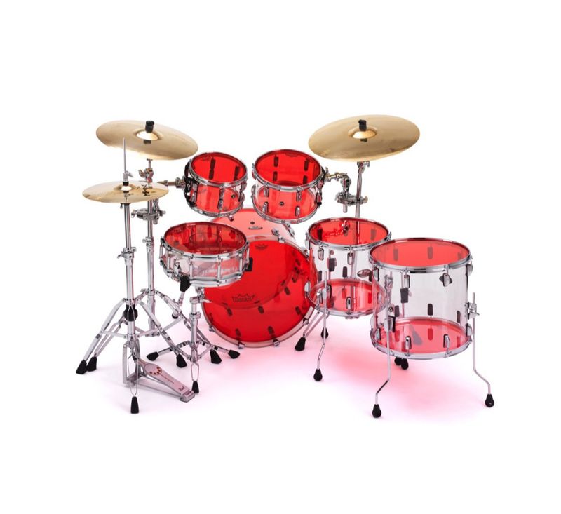 Remo Emperor Colortone Toms/Skarp. Forskjellige Farger. 8''