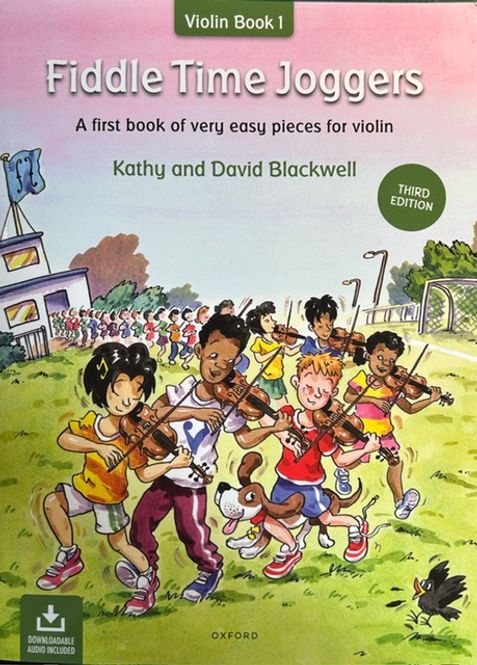 Hovedbilde Fiddle Time Joggers Fiolinbok 1. Uten cd  (THIRD ...