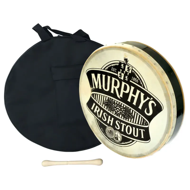  Percussion Plus PP1139. Murphy's Irish Stout Design Bodhran. 16''