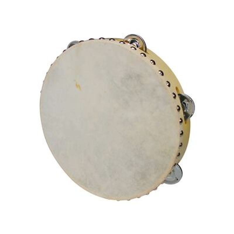 Hayman Tamburin CSN-0906 med skinn. Ikke stembar