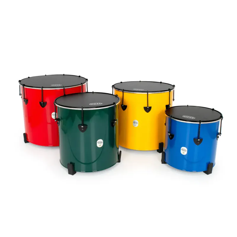 Izzo Castle surdos set of 4 nesting samba drums - 12