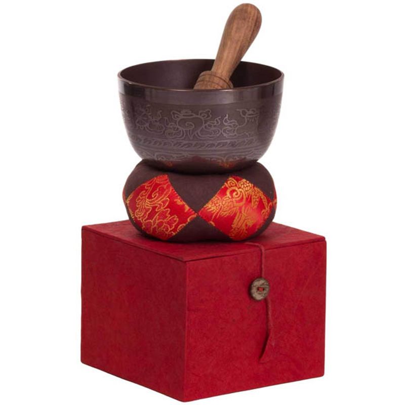 Afroton AKS1501 Syngende bolle, gavesett, ornamentert Ø 12,5 cm
