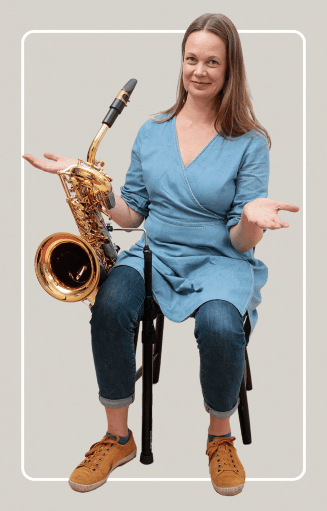 Ergobrass Ergonomisk Hjelpemiddel til Barytonsaksofon og Bass saksofon