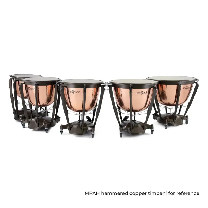 Majestic MP2000 Serie Symphonic Polert kobber dyp camberet pauke. 20''-23''-26''-29''-32''