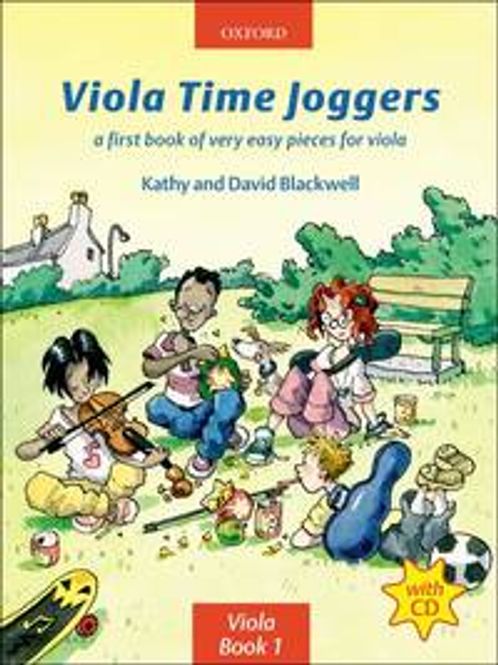 Hovedbilde Viola Time Joggers (Bratsj bok 1 m/CD) very easy ...