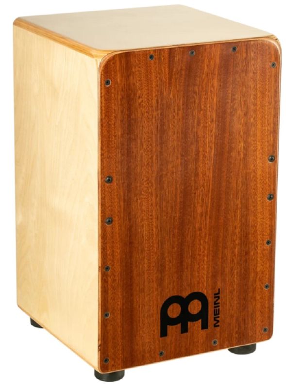 Meinl Woodcraft Professional Cajon-WCP100MH-Frontplatta i Mahogany.