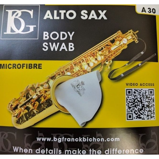Hovedbilde BG A30. Body Swab Altsaksofon.