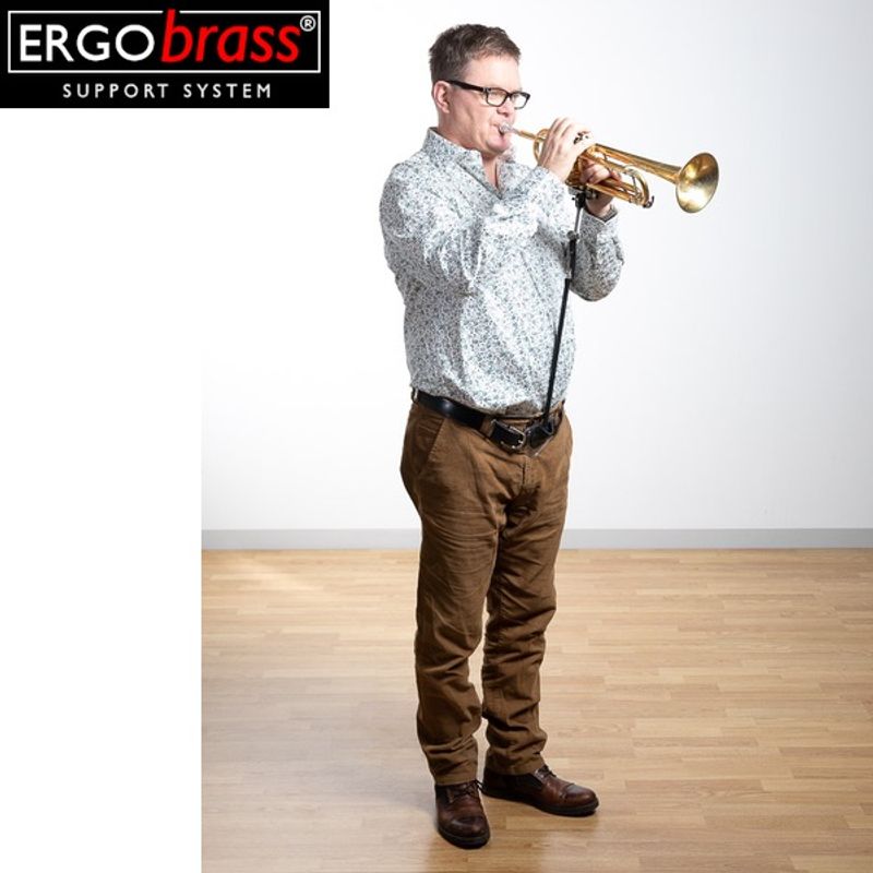 Ergobrass Ergonomisk Hjelpemiddel til Trompet, Kornett, Flygelhorn