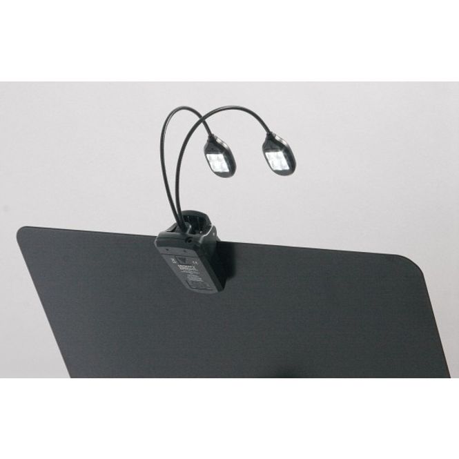 Hovedbilde Konig & Meyer KM 12270. Notepultlampe med Adapter